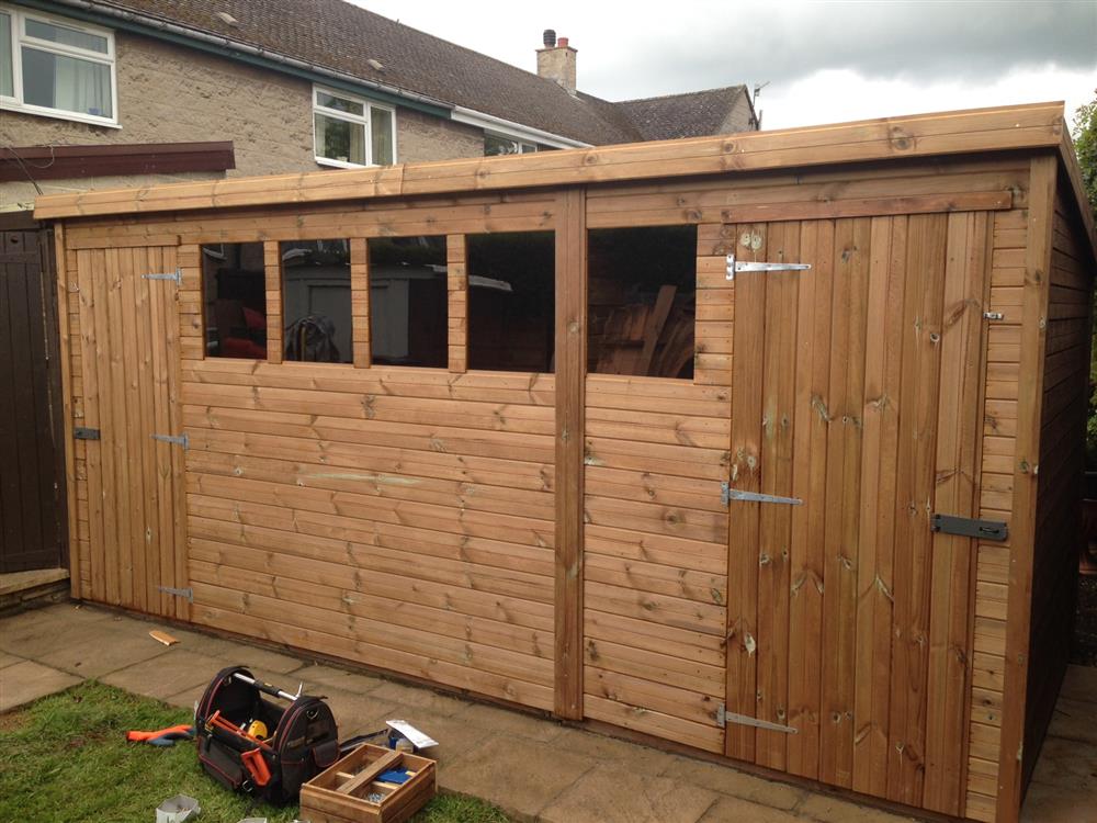 Tanalised Sheds | Pressure Treated Sheds | Wooden Sheds