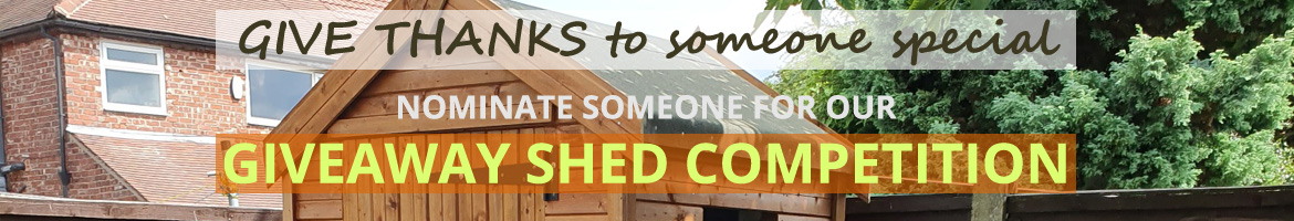 shed giveaway