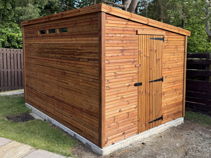 Secure shed range