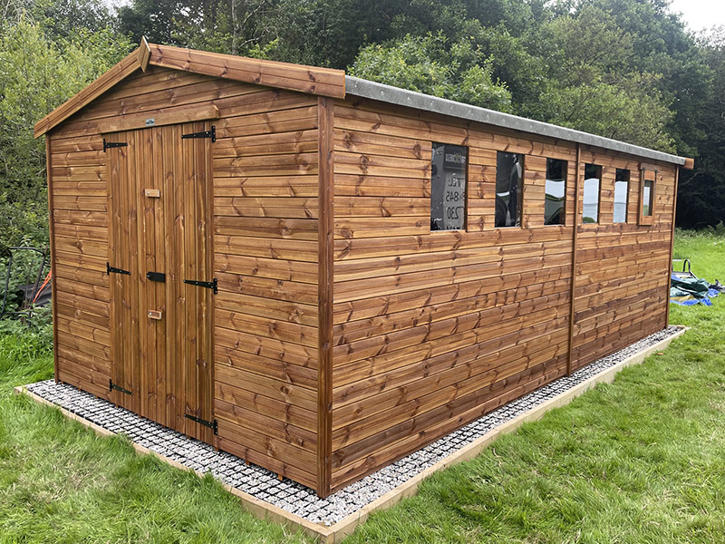 Tanalised shed range